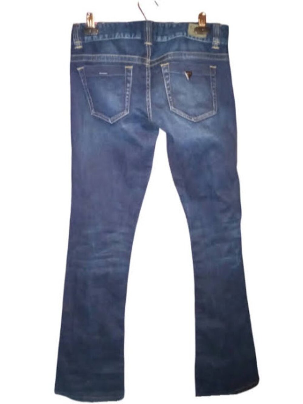 Y2K Guess Daredevil Bootcut Jeans Women’s 27 Dark Blue